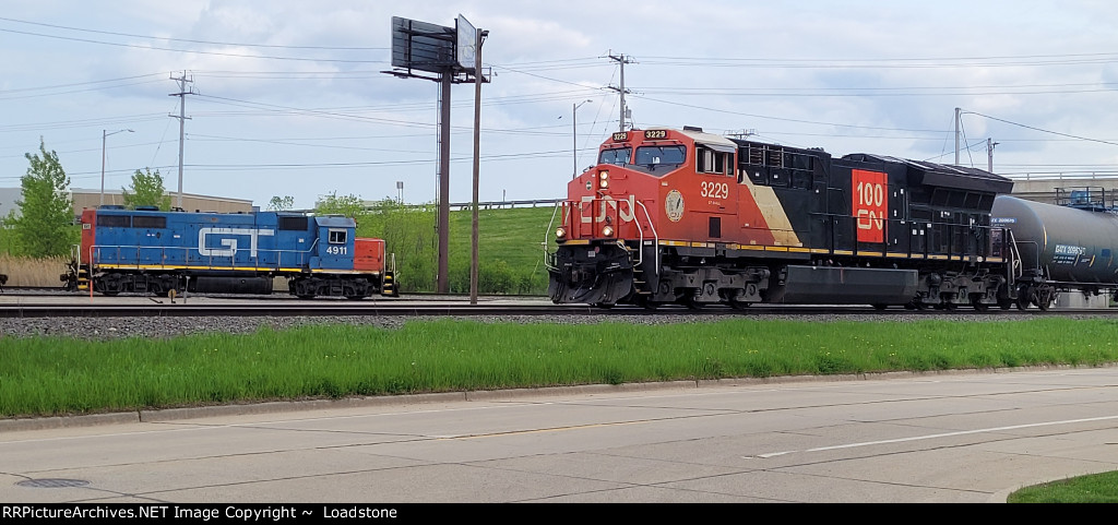 CN 3229 GTW 4911